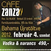 Zanza Cafe - Bahama jratltve