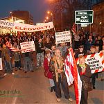 A Jobbik tntetse Sopronban - 2009. prilis