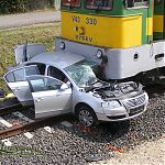 Tragikus baleset, négy halott - Lövő, vasúti átjáró