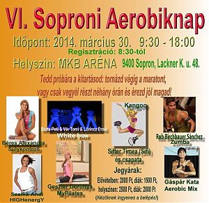 VI. Soproni Aerobiknap s maraton