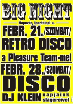 Big Night-Retro disco