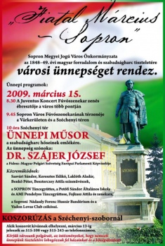 SopronVrosi nnepsg az 1848-49. vi magyar forradalom s szabadsgharc emlkre 