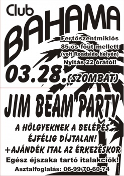 Club Bahama-Jim Beam party