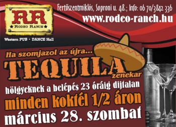 Rodeo Ranch-Fertőszentmiklós Tequila party