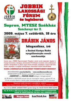 Jobbik lakossgi frum s tagtoborz -Mtesz szkhz