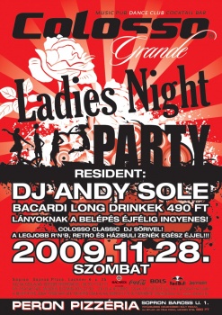 Colosso Grande- Ladies Night party